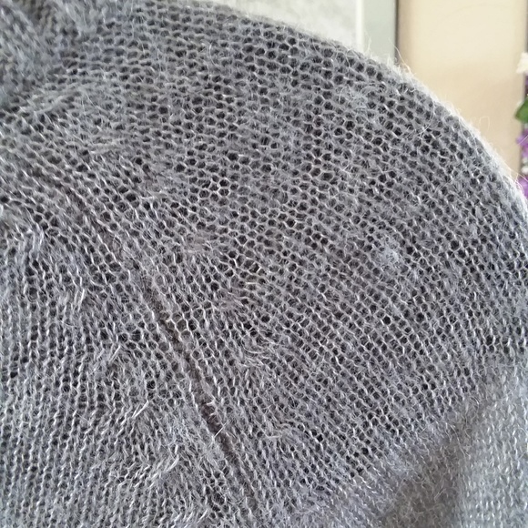 Ladies Woolrich Gray Owl Sweater Large - Picture 4 of 8